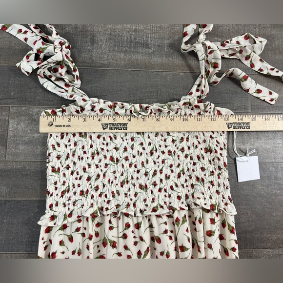 Reformation Seabreeze Mini Dress with Adjustable Tie Straps - Picture 7 of 11